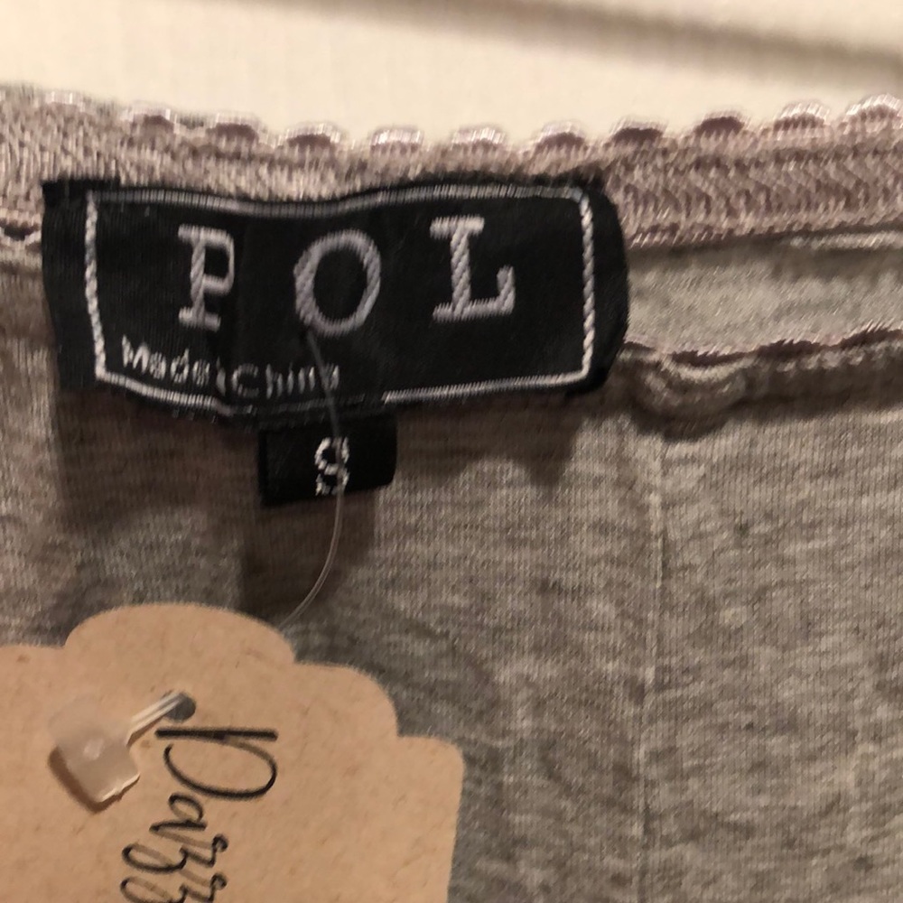 Heather gray lace pant - Picture 4 of 5